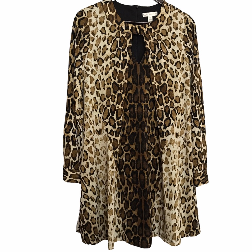 Leopard Print Dress Size: Medium